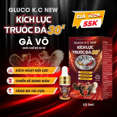 Kích Lực Trước Đá 30' Gà Võ - Tăng bo, tải cựa, chiến kê sung mãn