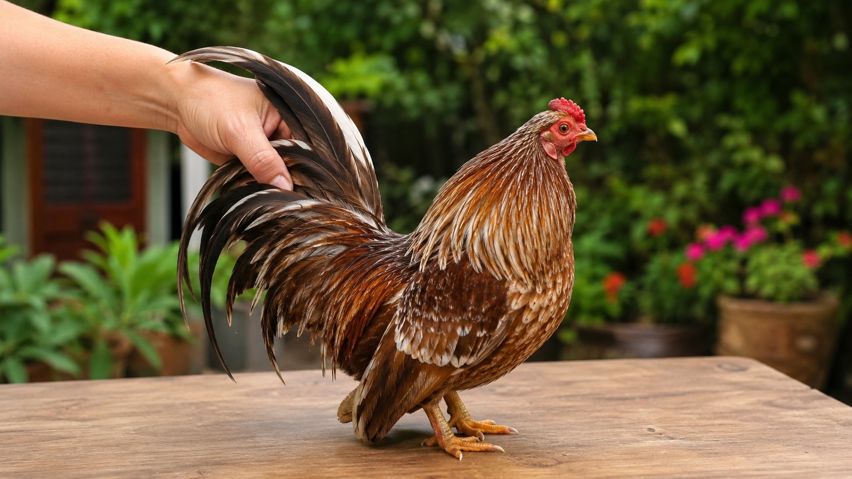 Cách nuôi gà Sebright và gà tre hoa mơ nhỏ làm cảnh