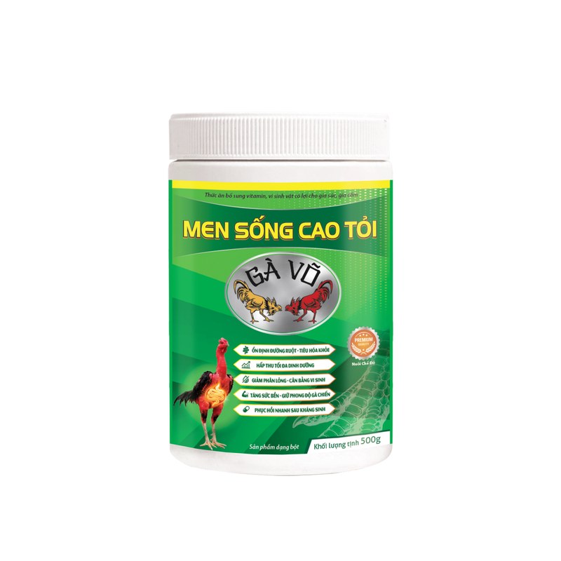 Men Sống Cao Tỏi Gà Võ - bổ sung tỏi tăng đề kháng, ổn định đường ruột cho gà