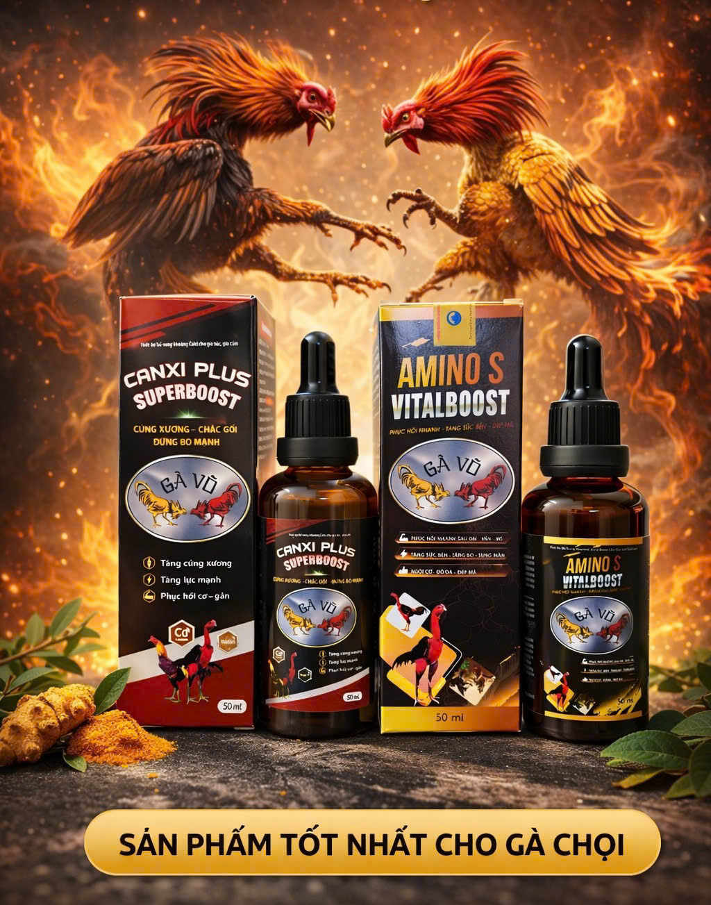 Combo Xương Chắc – Thể Lực Bền Cho Chiến Kê